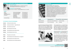 Fachbereich I - Beuth Hochschule für Technik Berlin