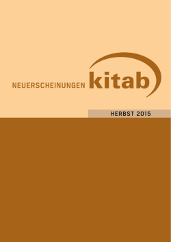 NeuerscheiNuNgeN - kitab