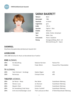 CRUSH · Sarah Bauerett