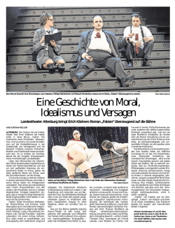 Eine Geschichte von Moral, Idealismus und Versagen