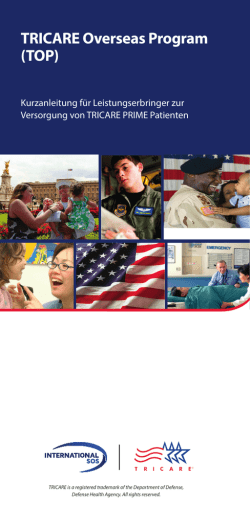 TRICARE Overseas Program (TOP)