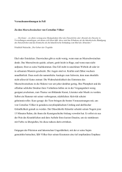 Cornelius Völker, Meerschweinchen, Schirmer/Mosel Verlag
