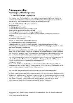 Handbuch Entrepreneurship