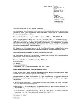 Informationsblatt
