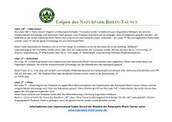 Informationen zu den Loipen als PDF - Naturpark Rhein