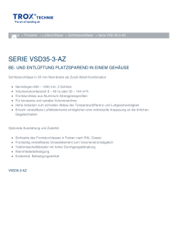 Webseitenausdruck Serie VSD 35-3-AZ