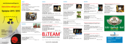 Spielplan 2015 / 2016 - Kleine Bühne Ettlingen