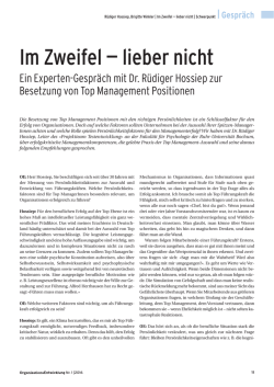 Im Zweifel &mdash; lieber nicht - Projektteam Testentwicklung