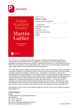Walter Kasper - Martin Luther