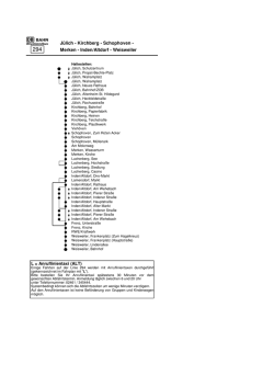 J&uuml;lich - Kirchberg - Schophoven - Merken - Inden/Altdorf