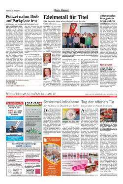 Edelmetall f&uuml;r Titel