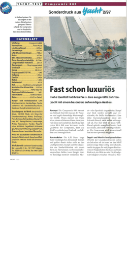 IYACHT-TEST Compromis 888 - C