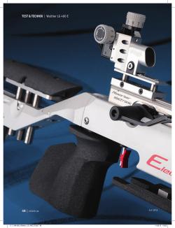 TEST & TECHNIK | Walther LG 400 E