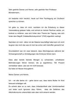 Grusswort FAS