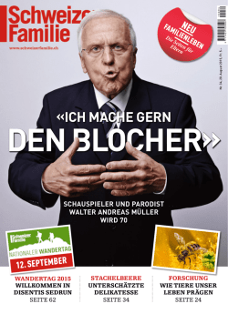 ich mache gern - Schweizer Familie