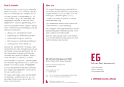 Unser neuestes Faltblatt - EG Software