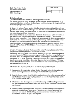 einfache Anfrage