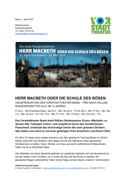 herr macbeth oder die schule des b&ouml;sen