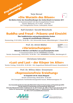 Die Wurzeln des B&ouml;sen - Institut f&uuml;r Psychoanalyse und