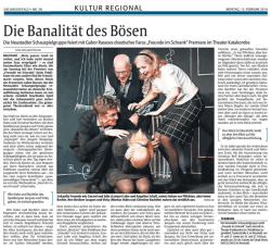 Die Banalität des Bösen - Neustadter Schauspielgruppe