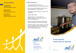 Flyer: Kochen über den Tellerrand im pdf-Format