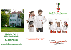 Kinder kochen - The creative culinary catering