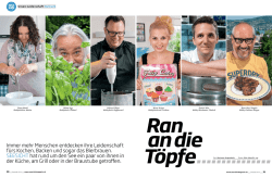 Immer mehr Menschen entdecken ihre Leidenschaft f&uuml;rs Kochen