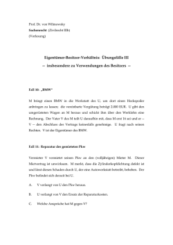 insbesondere zu Verwendungen des Besitzers