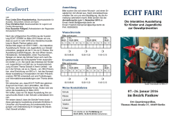 ECHT FAIR! - Homer Grundschule Berlin