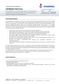 LÖTDRAHT HS10 Fair