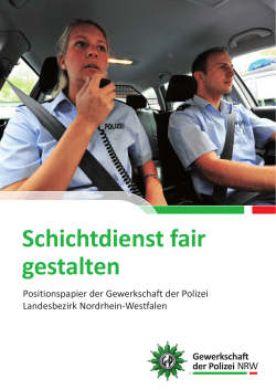 Schichtdienst fair gestalten