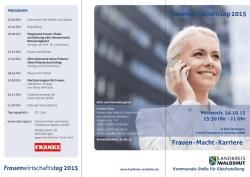 Frauen-Macht-Karriere