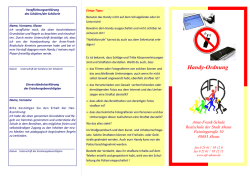 Handy-Ordnung - Anne Frank Realschule Ahaus