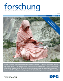 Handy-Kultur in Pakistan: Liebe geht durch den Daumen | Klinische