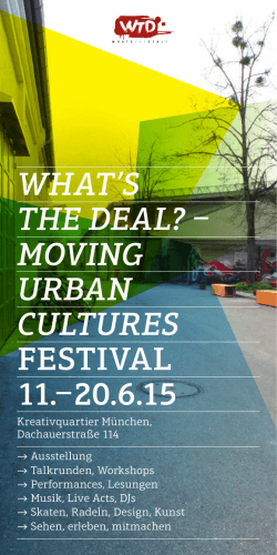 what`s the deal? – moving urban cultures festival 11.–20.6.15