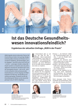 Ist das Deutsche Gesundheits- wesen