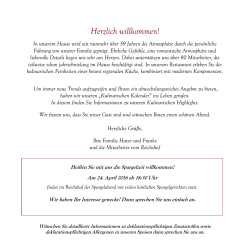 Herzlich willkommen! - Romantik Hotel Reichshof