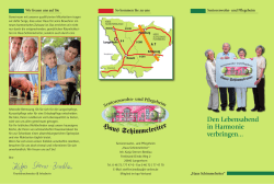 Haus Schimmelreiter Den Lebensabend in Harmonie verbringen