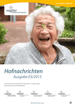 Hofnachrichten - tegeler