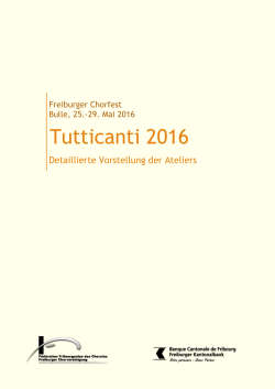 Tutticanti 2016