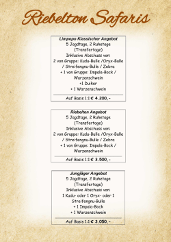 Inklusive Abschuss von