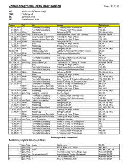Jahresprogramm 2016 (provisorisch) als PDF