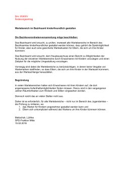 Änderungsantrag zu Drucksache 2350/IV der SPD