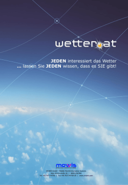 Ihr Unternehmen auf wetter.at