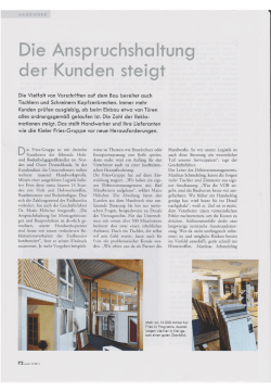 Die Anspruchshaltung der Kunden steigt