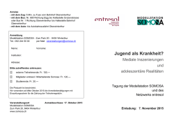 Jugend als Krankheit? - Deutsches Seminar