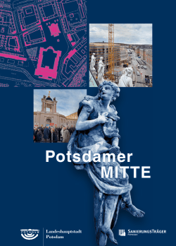 Broschüre Potsdamer Mitte von 2015