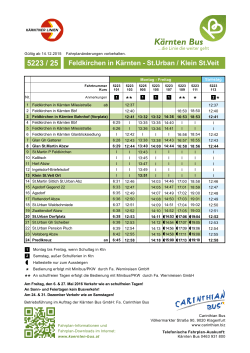 5223 / 25 Feldkirchen in Kärnten