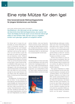 Eine rote M&uuml;tze f&uuml;r den Igel