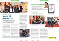 Immer f&uuml;r den Gast da